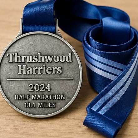 Custom Race Finisher Medals