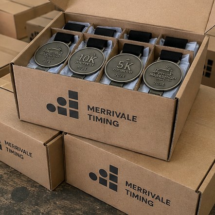Customized race medals for clubs and series organisers